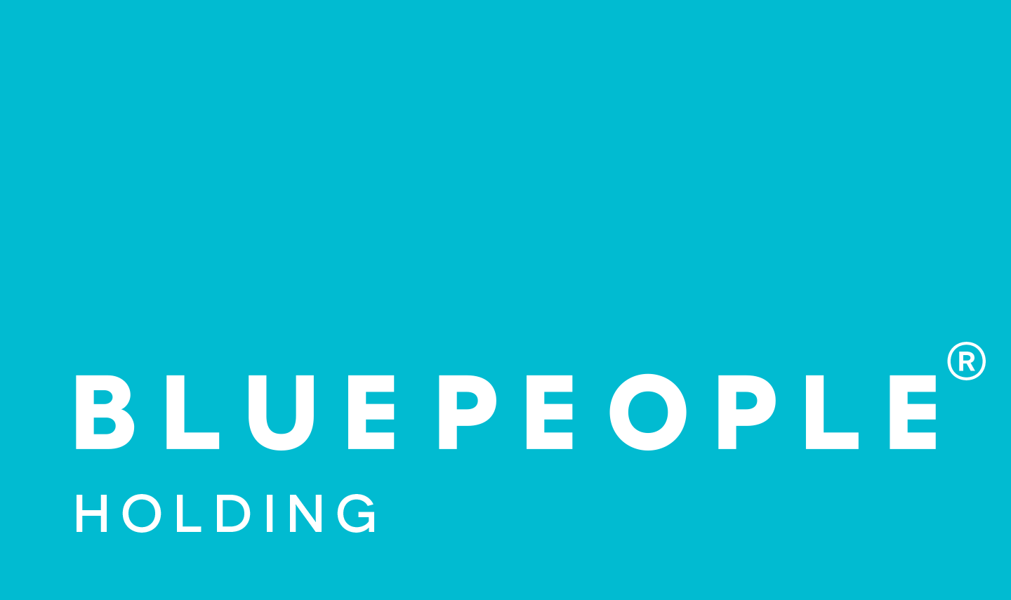 BLUEPEOPLE holding logo